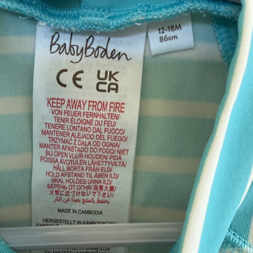 Baby Boden fish Rashguard - Picture 5 of 5